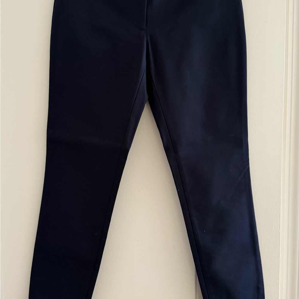 Club Monaco Navy Skinny Leg Pant